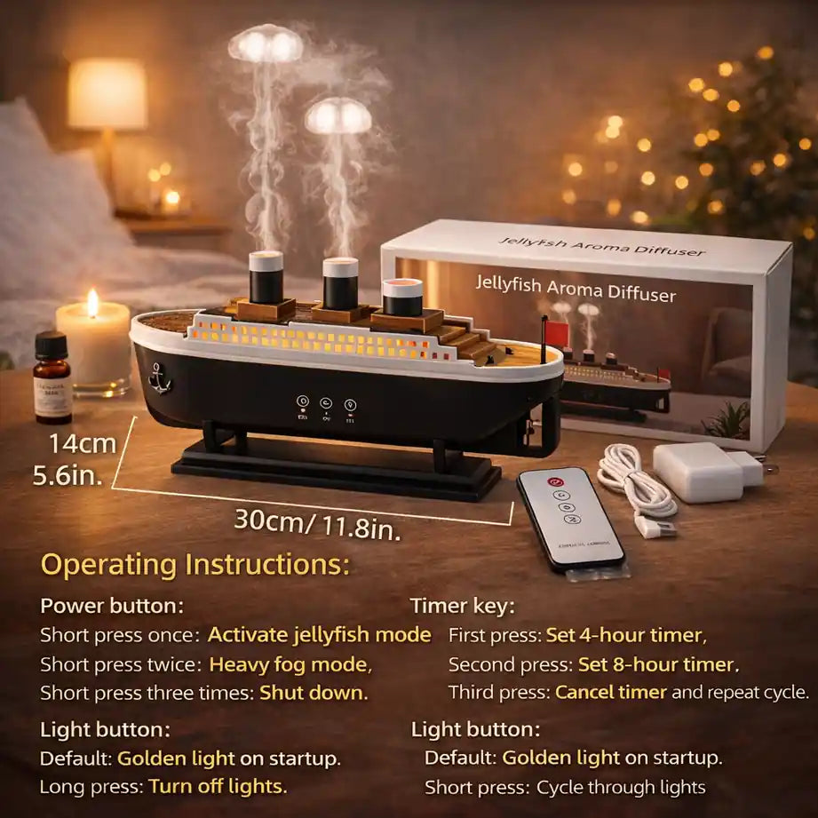 OceanGlow Jellyfish Aroma Diffuser