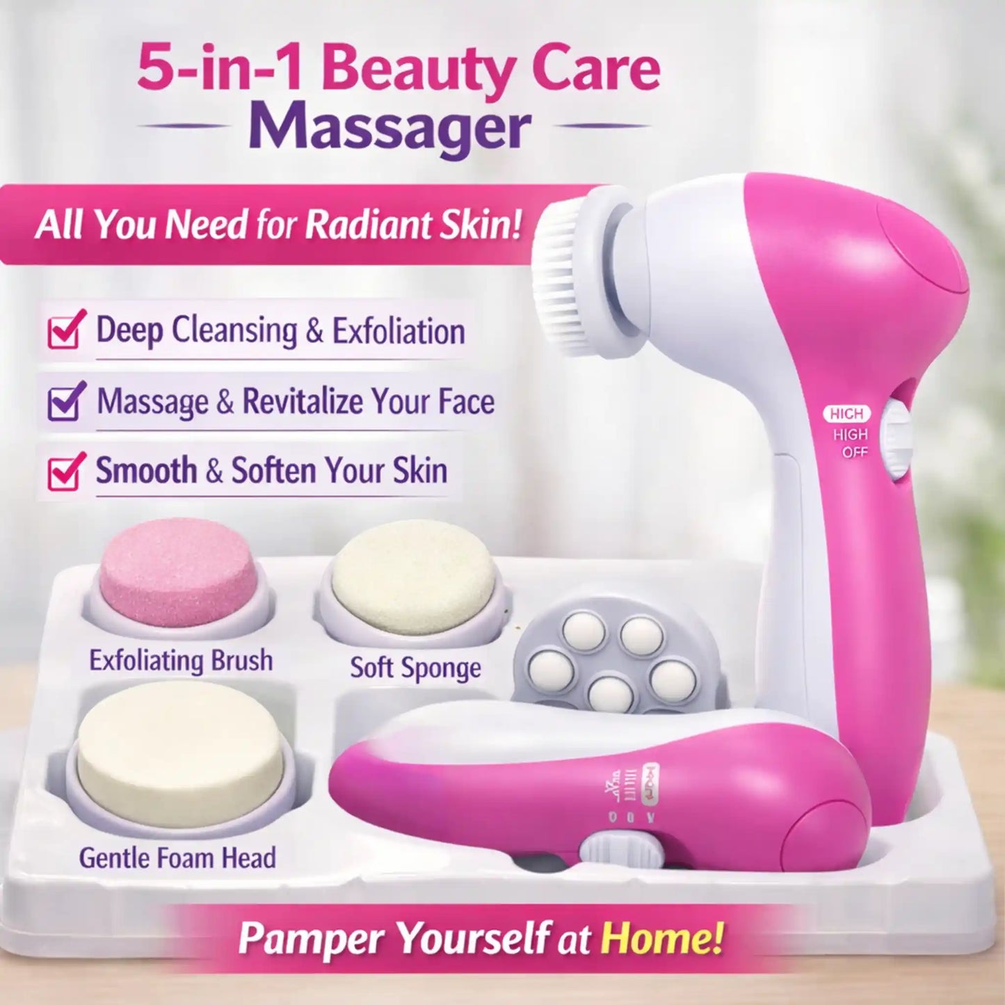 SkinReset Deep Cleansing Brush Kit